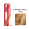 Color Touch Pure Naturals 9/03 demi permanent hair colour 60ml