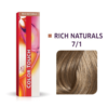 Color Touch Rich Naturals 7/1 demi permanent hair colour 60ml