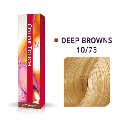 Color Touch Deep Browns 10/73 demi permanent hair colour 60ml