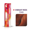 Color Touch Vibrant Reds 7/43 Demi-Permanent Hair Colour 60ml