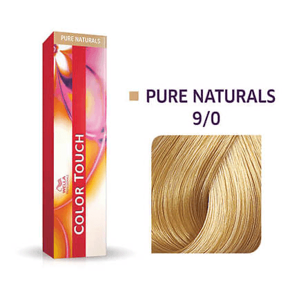 Color Touch Pure Naturals 9/0 demi permanent hair colour 60ml