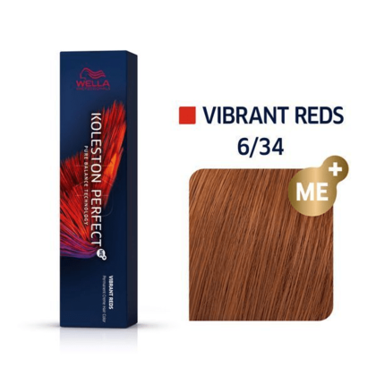 Koleston Perfect Vibrant Reds 6/34 hair colour