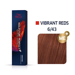 Koleston Perfect Vibrant Reds 6/43 hair colour