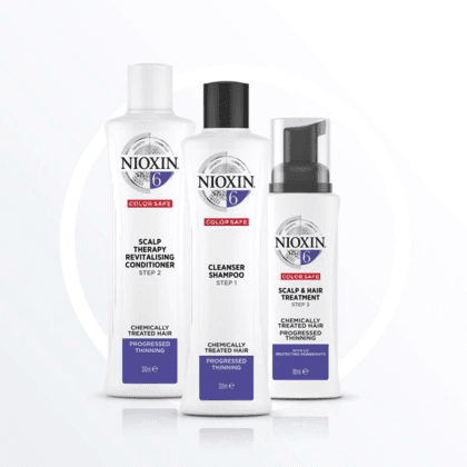 NIOXIN Trial Kit System 6 150mL+150mL+40mL