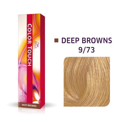 Color Touch Deep Browns 9/73 demi permanent hair colour 60ml