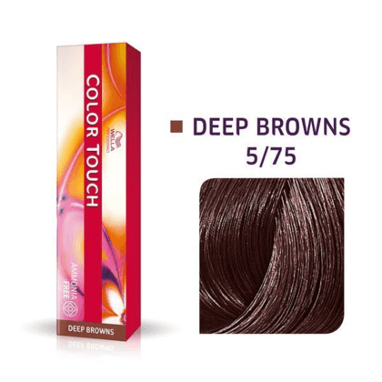 Color Touch Deep Browns 5/75 demi permanent hair colour 60ml