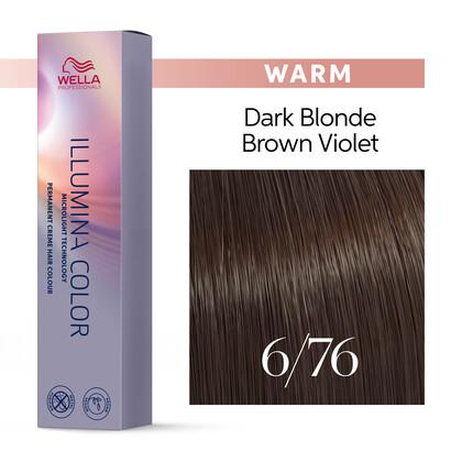 Illumina Color 6/76 Violet Blonde Permanent Color 60ml