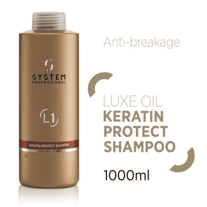 System Professional LuxeOil Keratin Protect Shampoo 1000ml