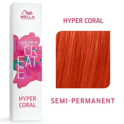 Wella Professionals Color Fresh Create Semi-Permanent Color Hyper Coral 60ML