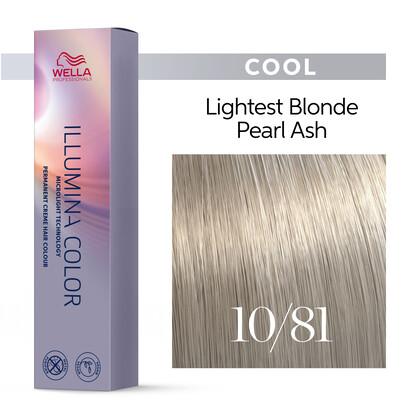 Illumina Color 10/81 Lightest Pearl Ash Blonde Permanent Color 60ml