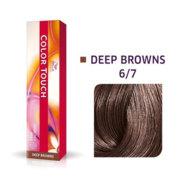 Color Touch Deep Browns 6/7 demi permanent hair colour 60ml