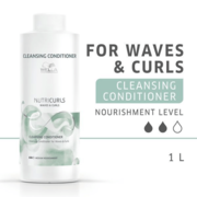 Wella Premium Care NUTRICURLS Cleansing Conditioner for Waves & Curls 1000mL