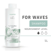Wella Premium Care Nutricurls Shampoo Waves 1000mL