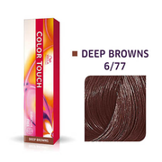 Color Touch Deep Browns 6/77 demi permanent hair colour 60ml