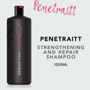 Sebastian Professional Penetraitt Shampoo for Damaged Hair 1000ML